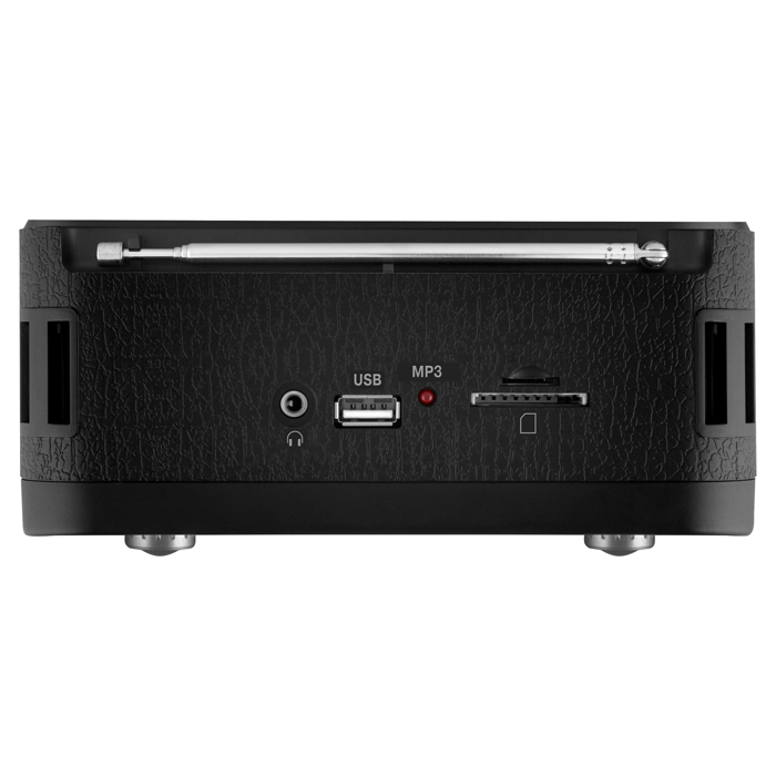 SV-017170 Ас srp-555, черный-серебро (3 вт, fm/am/sw, usb, sd/microsd, встроенный аккумулятор) Sven Santreyd  - Вид №4