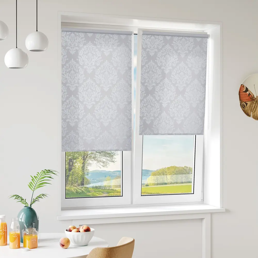 Штора рулонная Монца 100x160 см серая MIAMOZA STLM-2177415 - Вид №2