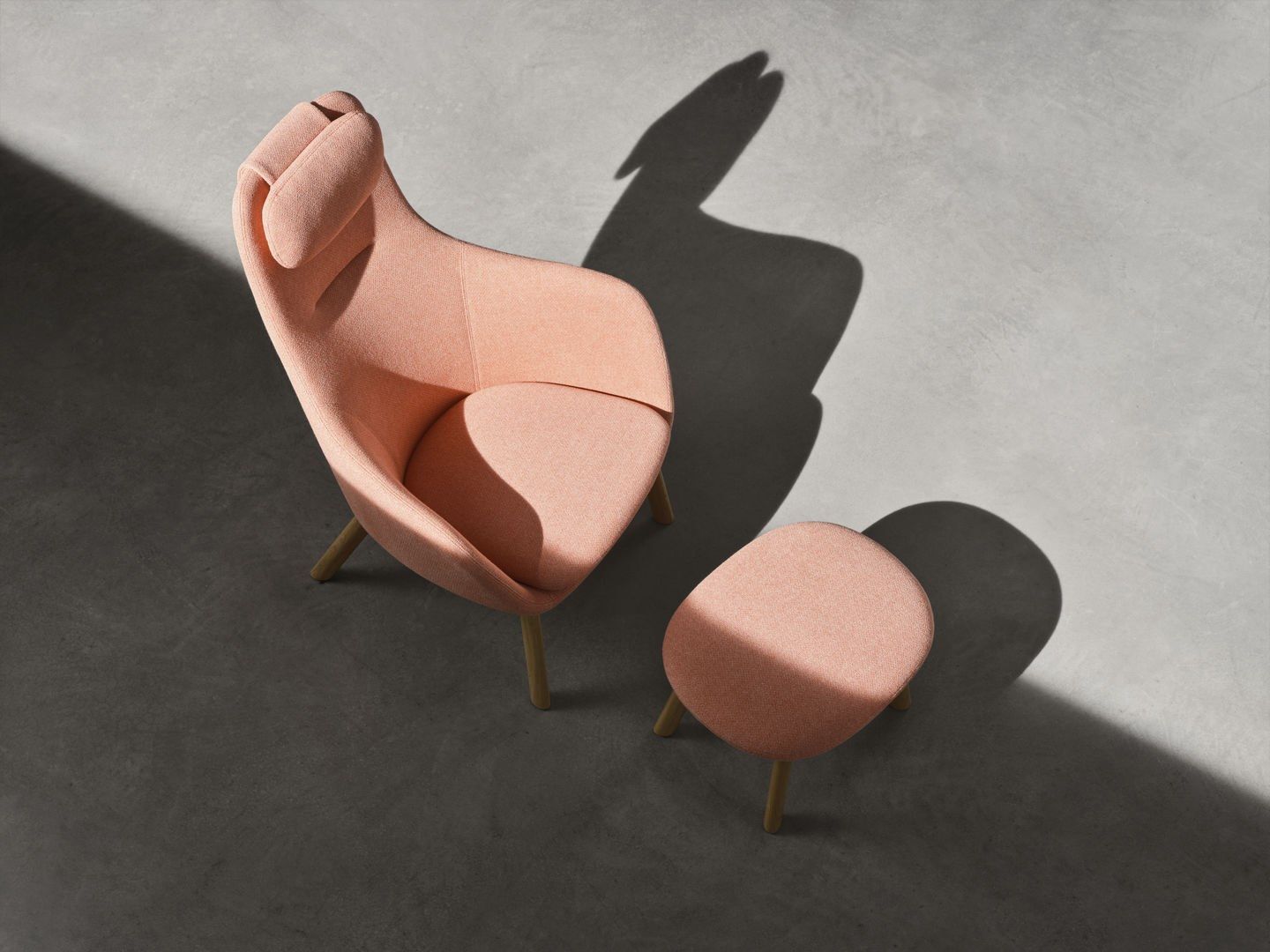 Тканевая мягкая подставка для ног VITRA HAL Lounge ARCH-00085800 - Вид №42