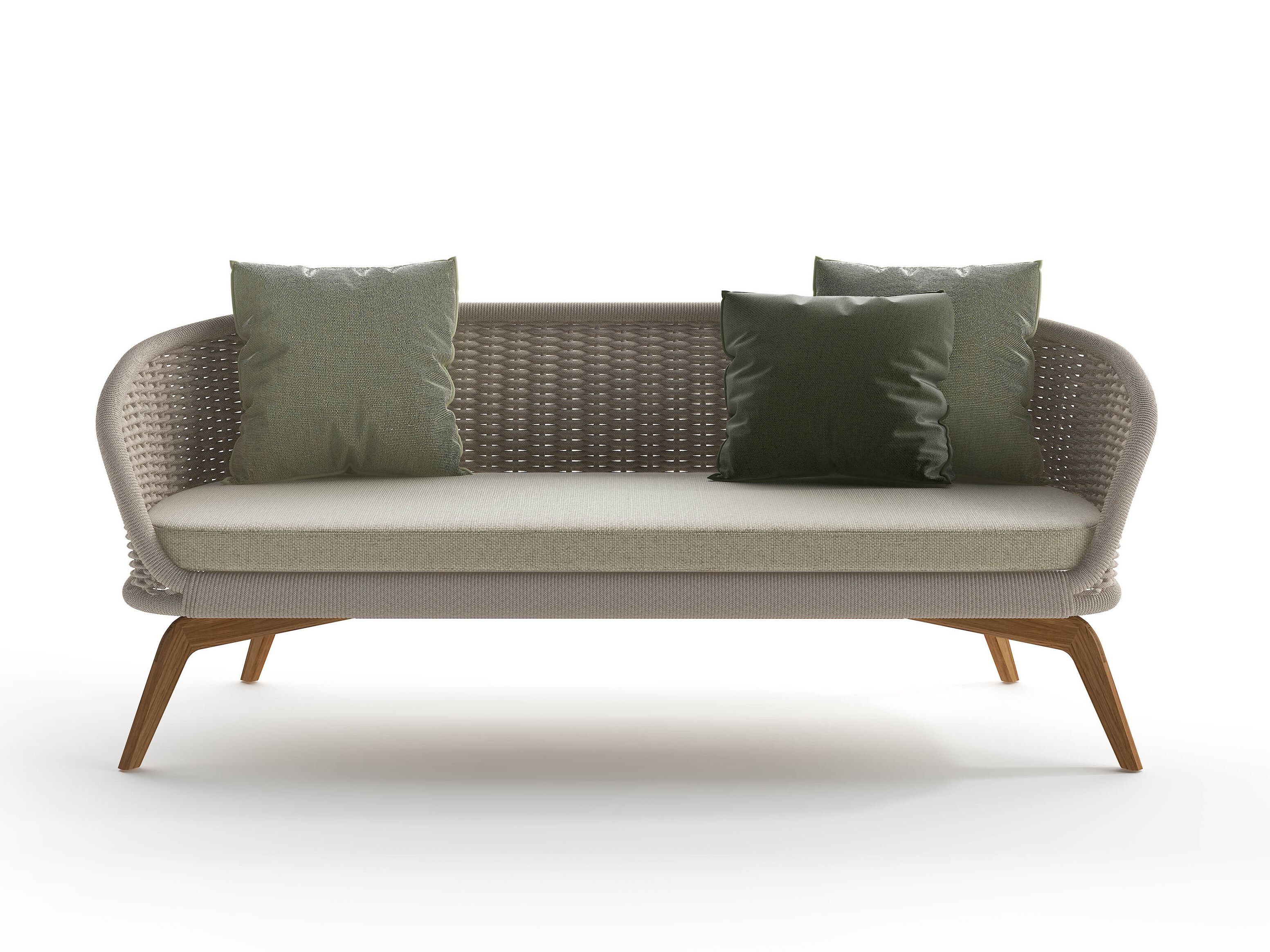 2-местный акриловый тканевый садовый диван Atmosphera Ludo ARCH-00047829 - Вид №13