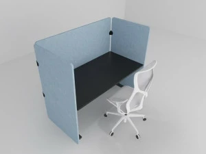 IMPACT ACOUSTIC® Отдельно стоящая модульная звукопоглощающая перегородка для офиса из переработанного пластика