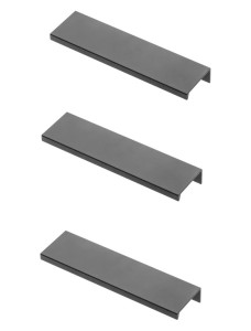 90771083 Ручка мебельная HEXI 320мм/360мм черный матовый комплект 3 шт STLM-0376022 GTV