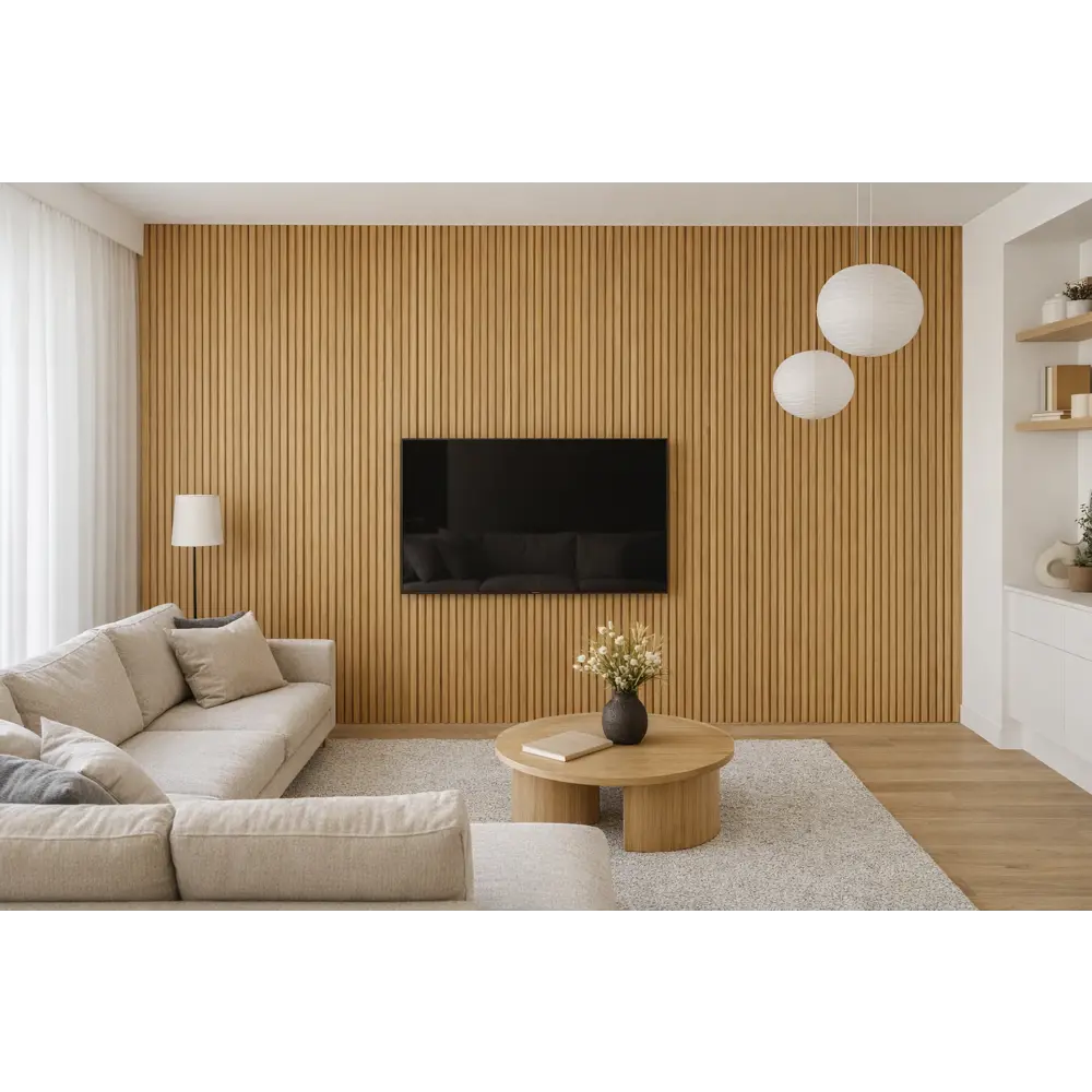 Профиль старт/финиш Рейки МДФ дуб скандинавский 12x44x2700 мм Santreyd STLM-2211893 - Вид №5