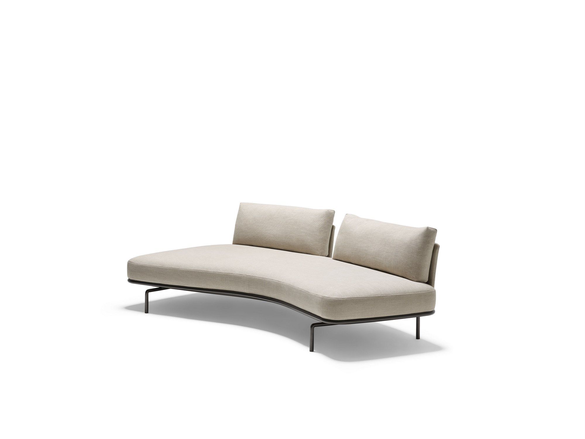 Изогнутый диван из ткани Knoll Панорамная ARCH-00038375 - Вид №6