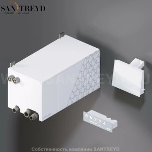 Effegibi NUVOLA SMART POWER NSP55 Встроенный парогенератор для турецкой бани, мощность - 5,5 кВт, объем - от 4,5 до 5,5 куб. м., производительность - 8,1 кг/час