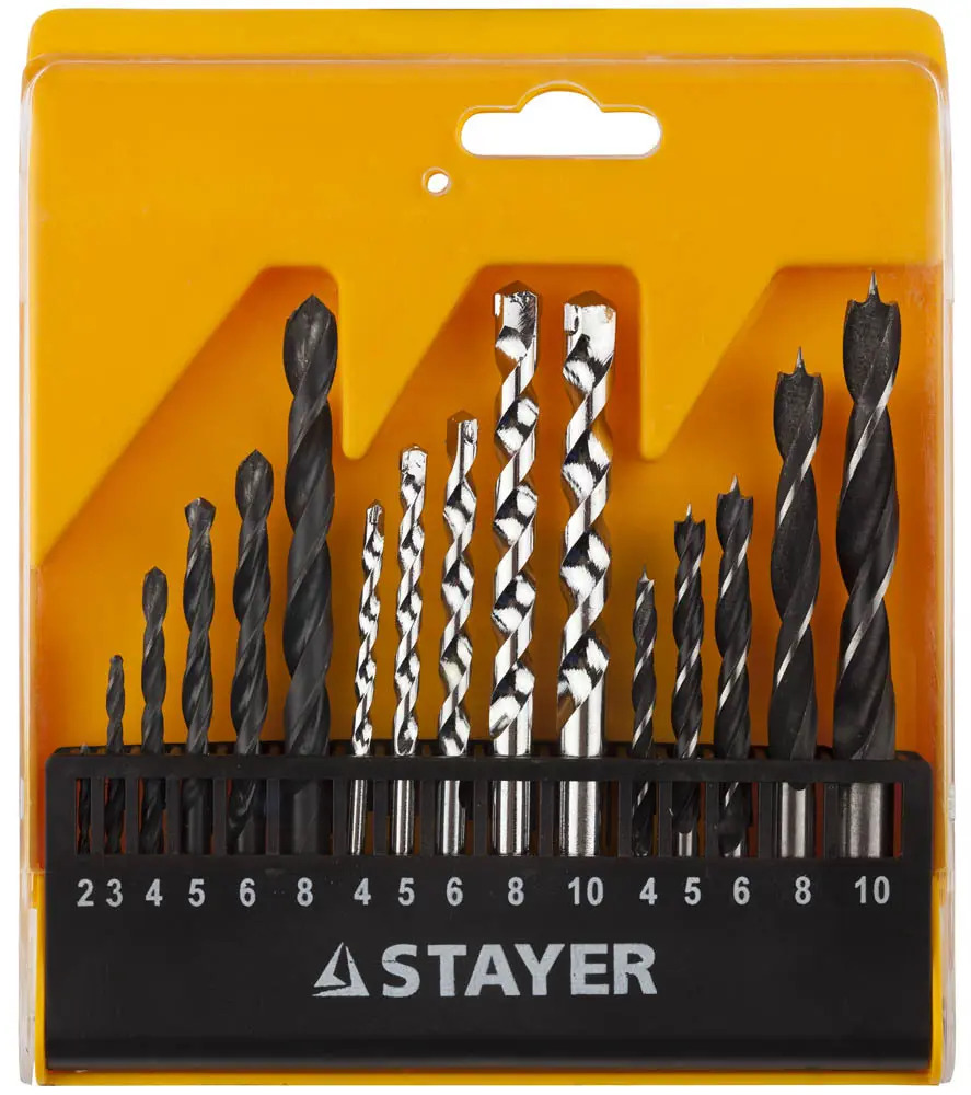 91228803 Набор сверл Stayer 29720-H16, 16 шт STLM-0843776