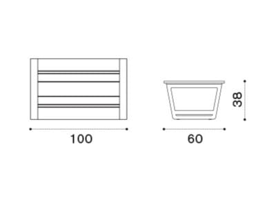Прямоугольный садовый стол из тикового дерева Ethimo Costes ARCH-00118278 - Вид №10
