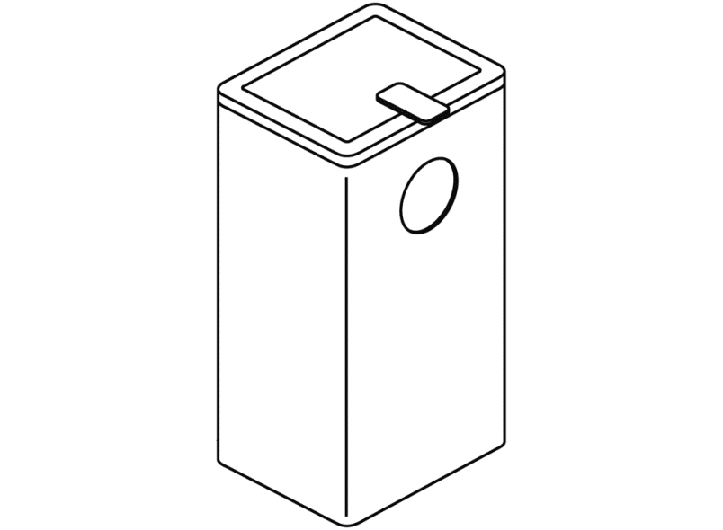 950.05.210 гигиеническая комбинация HEWI Abfallbehälter  - Вид №7
