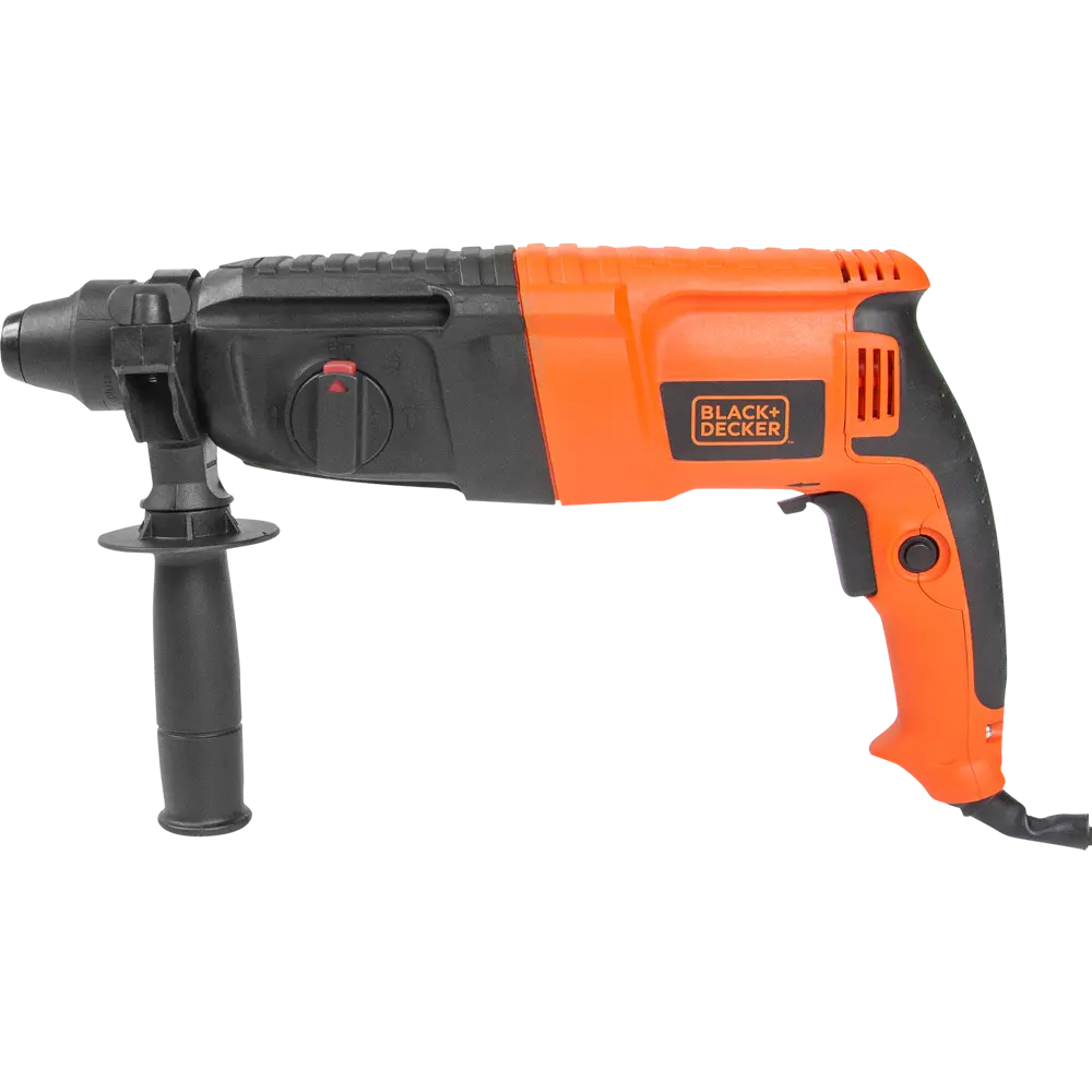 Перфоратор SDS-plus Black&Decker BDHR26KR-RU, 800 Вт, 3 Дж BLACK + DECKER STLM-2039975 - Вид №1