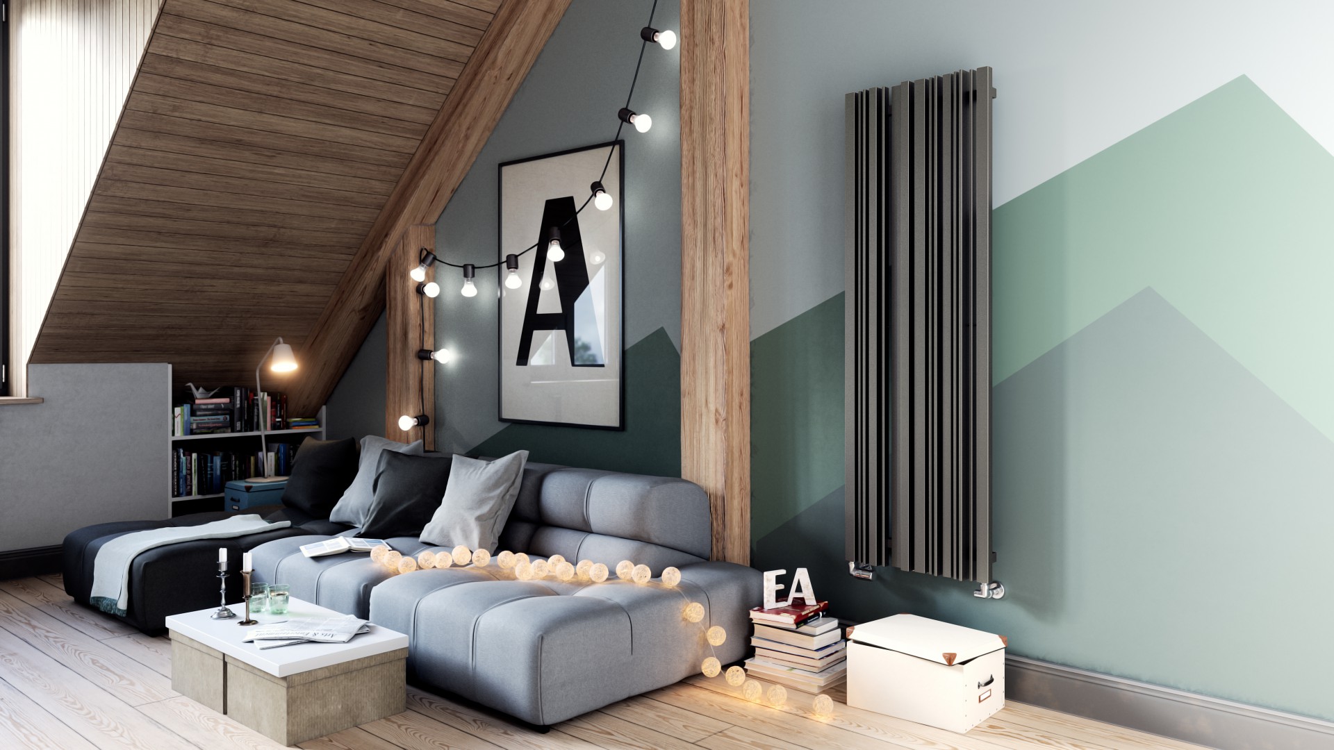 Полотенцесушители WGSTV160044 Sherwood V Terma 11.92  - Вид №2