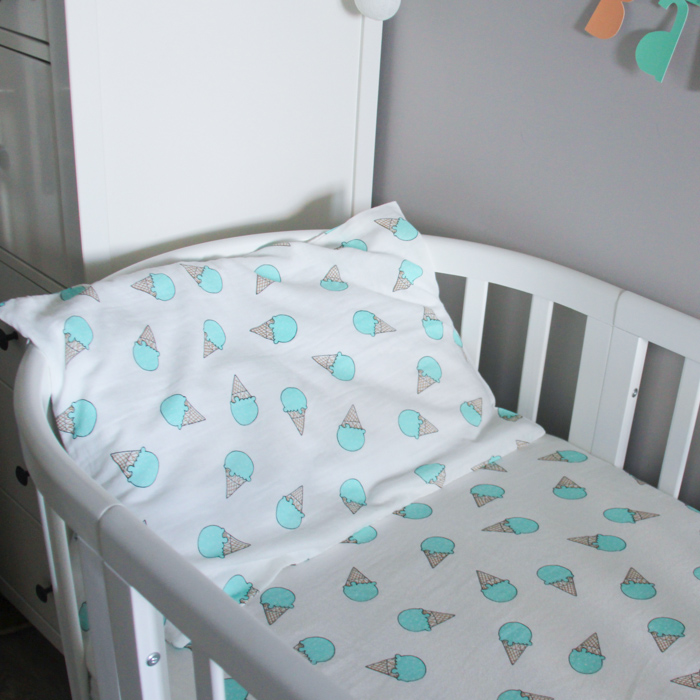 Комплект детского постельного белья Ice Cream VAMVIGVAM  282084 Белый;голубой Santreyd  - Вид №2