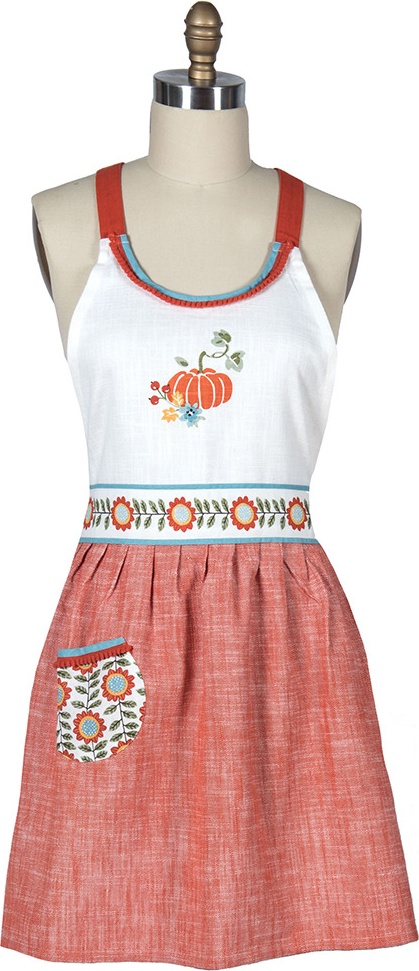 10644409 KAY DEE DESIGNS Фартук Kay Dee Designs "Осень в цвету" 51х77см, хлопок Ткань 