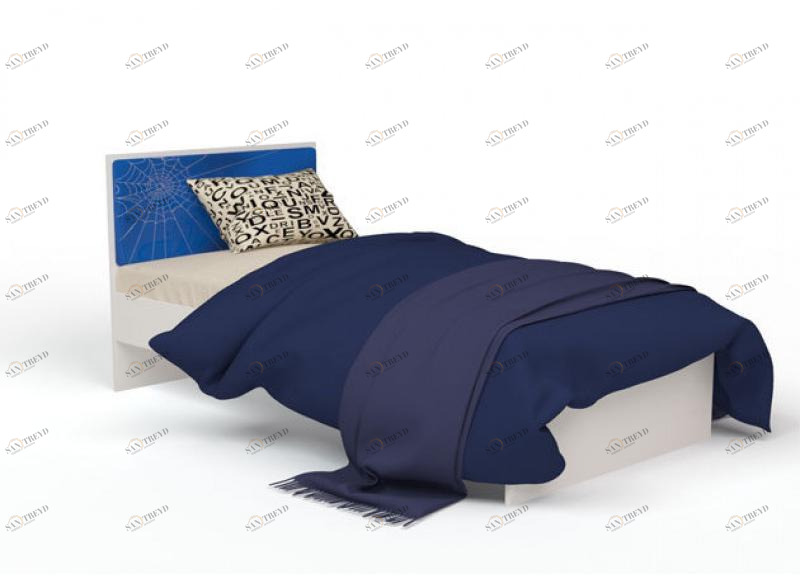 Кровать классика ABC-KING Человек паук Кровать классика ABC-KING с рисунков (190*90) без ящика 4631147958501