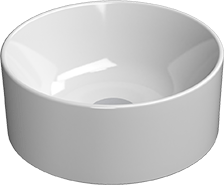943511 Накладная раковина на столешницу  овальная GSI ceramica  - Вид №1