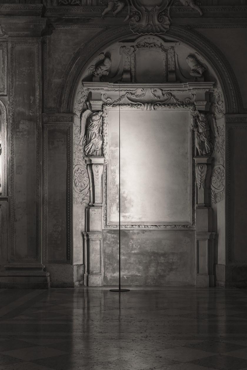 DAVIDE GROPPI Светодиодный торшер из стекловолокна и металла sun-id-1421673 - Вид №1