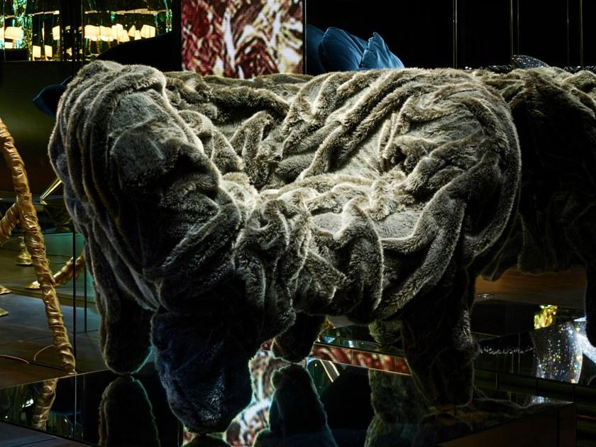 edra Кресло с подлокотниками из экологического меха Grinza Grz010 - Вид №1