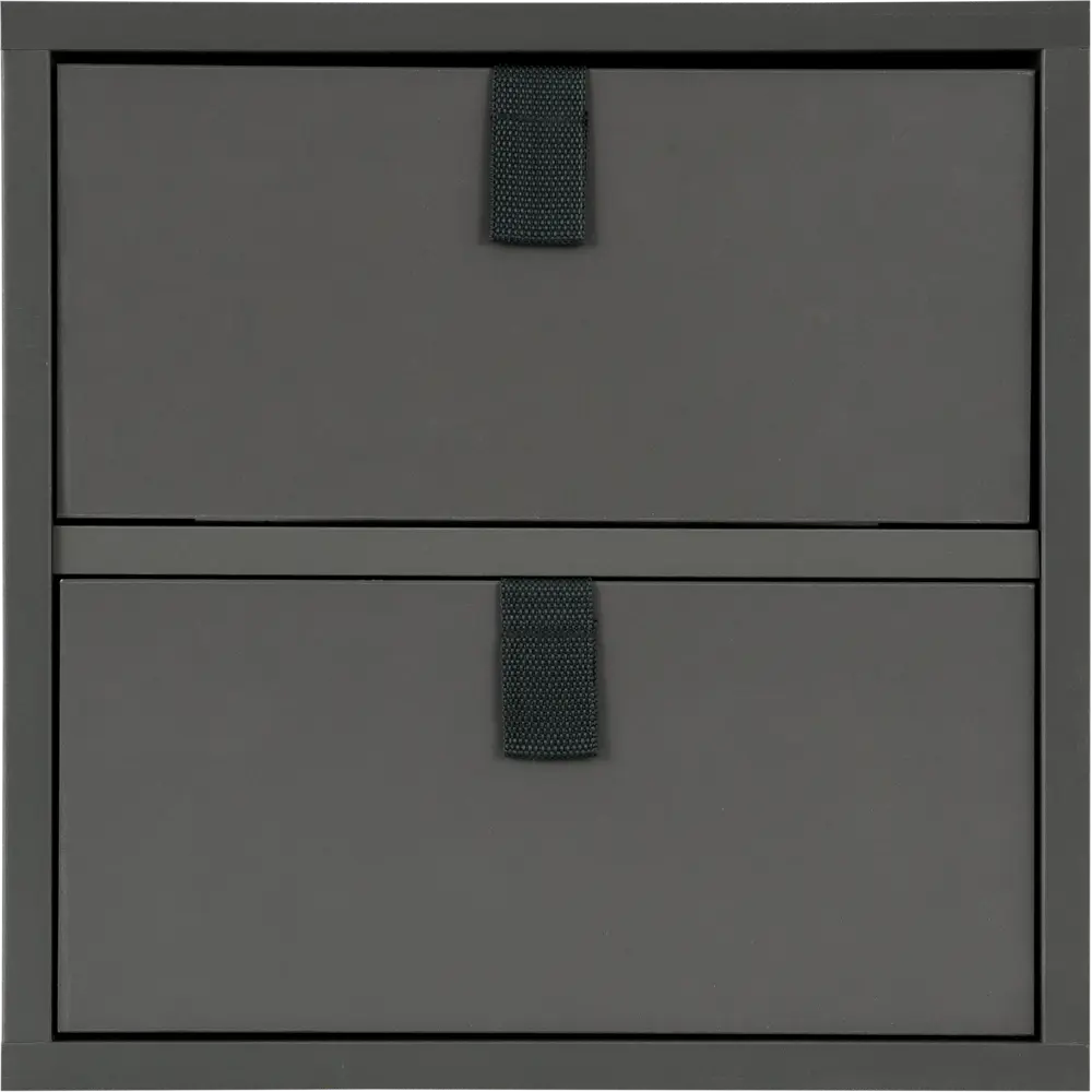 Стеллаж Spaceo KUB 1 секция 36x36x31.7 см ЛДСП цвет серый STLM-2117374 - Вид №8