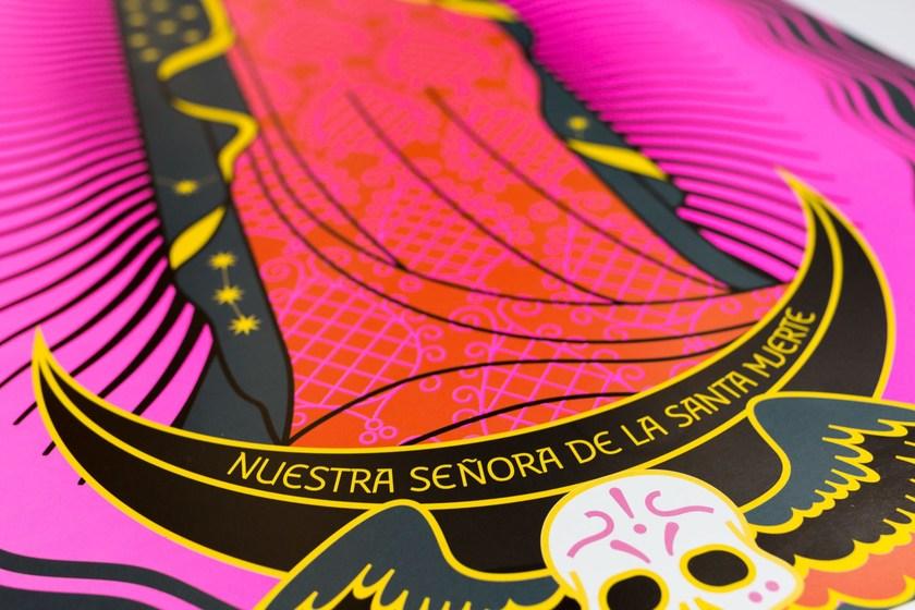 TuttiSanti Печать на мелованной бумаге Nuestra señora de la santa muerte sun-id-1427522 - Вид №2