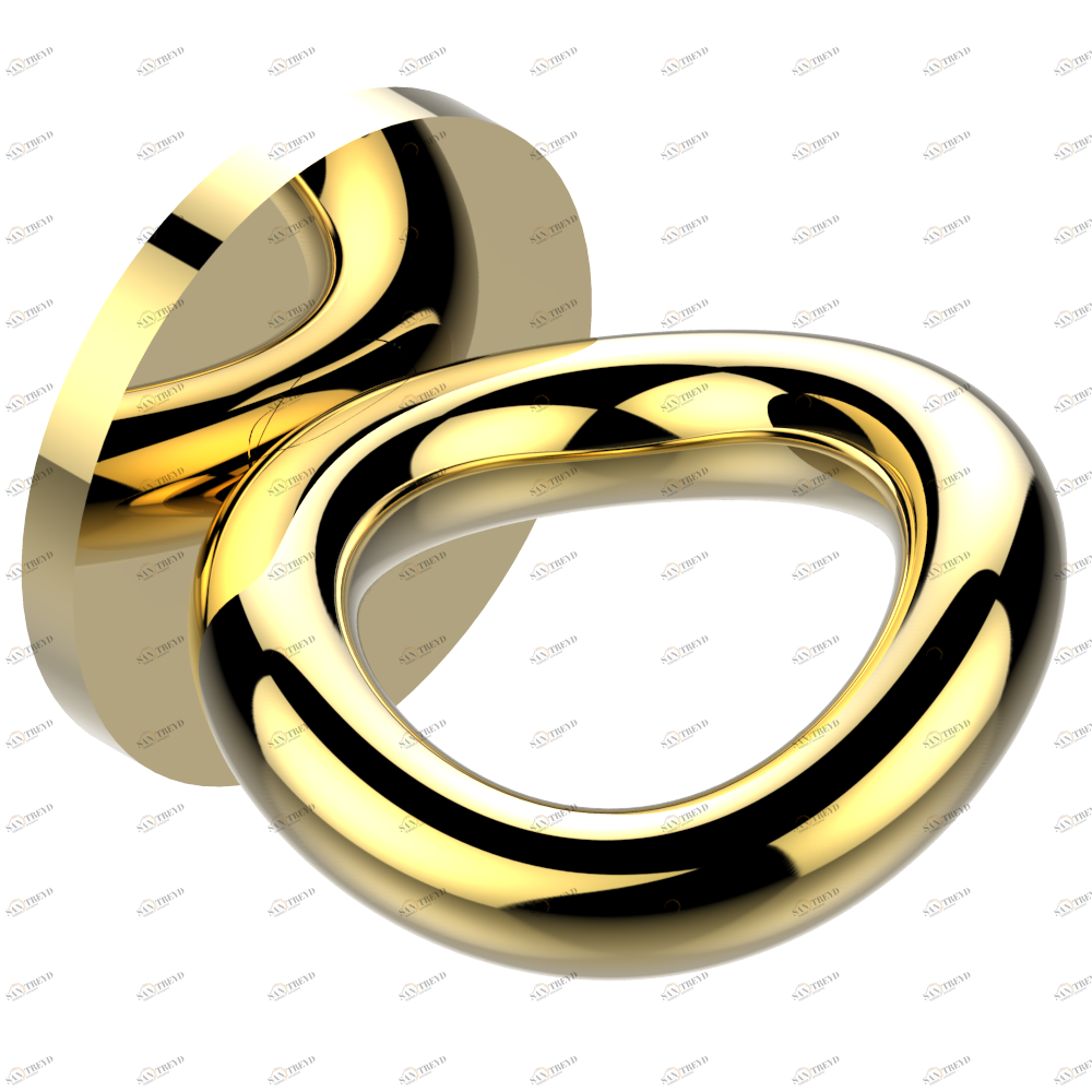 G4P-30B Маховик для встраиваемого в стену вентиля Thg-paris Серия "О" Покрытие PVD золотистый цвет G4P 30B CAT.F