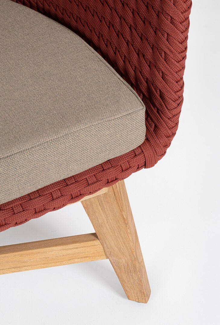 2-местный веревочный и тканевый садовый диван BIZZOTTO Coachella ARCH-00143438 - Вид №26