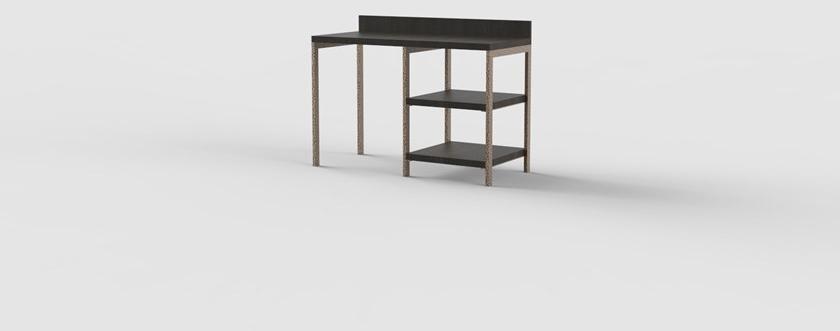 Mobilspazio Прямоугольный стол с полками для гостиниц Urban sun-id-1471606 - Вид №54