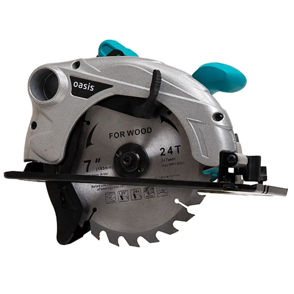 Циркулярная пила Oasis PC-185 с регулировкой угла и глубины реза 86578167 STLM-0848102