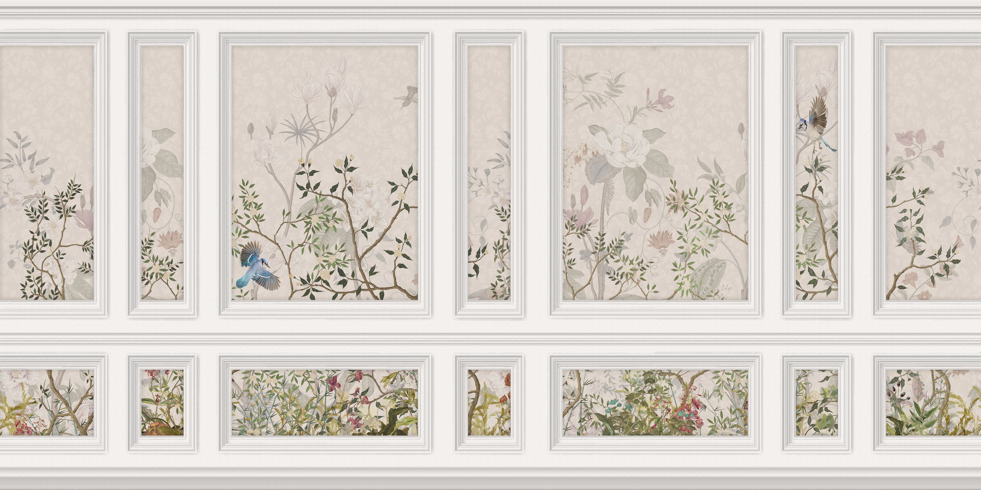 Обои с цифровой печатью Inkiostro Bianco POETIC ARCH-00008856 - Вид №1