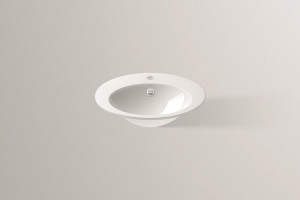 2102000400 Встраиваемая раковина, eb.o500h, белая, для простого ухода Alape серия O
