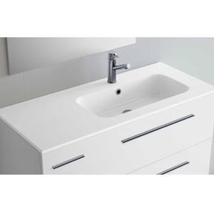 18689 SALGAR Раковина SOFIA 1005 Тумба слева MINERALMARMO 1005 x 15 x 460 мм