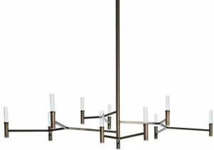 VeniceM Люстра из латуни с диммером Root