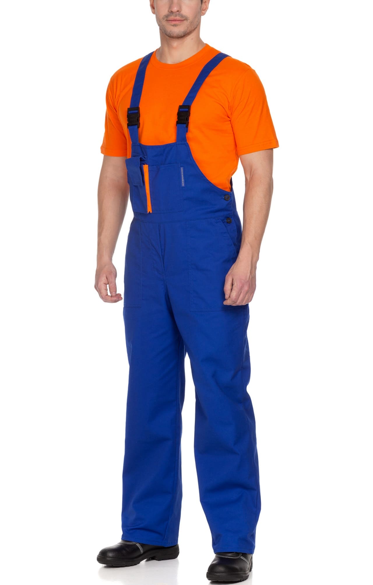 65626 Полукомбинезон "Эксперт-2" василек  Летняя спецодежда  размер 60-62/182-188  - Вид №2