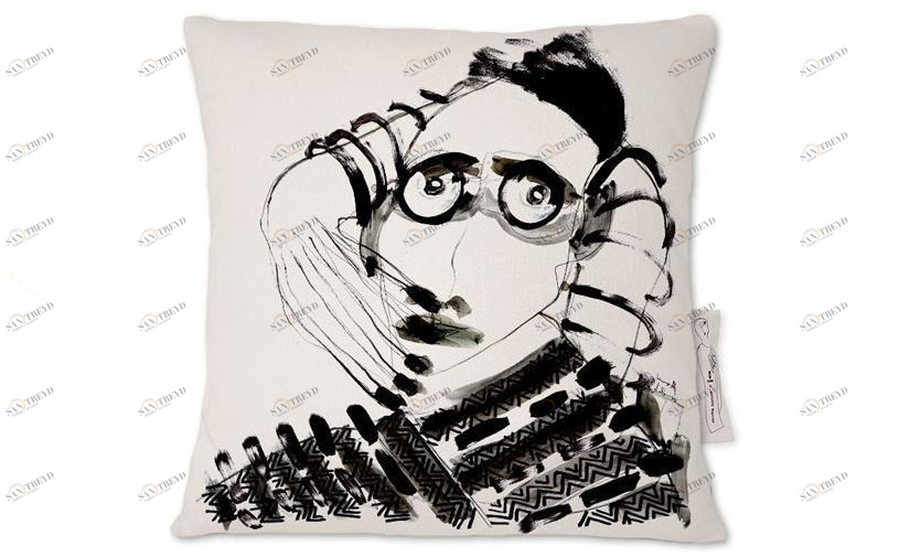 Kiasmo Квадратная подушка из льна Amarcord Kca04