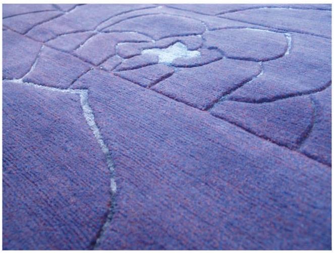 Garbarino Однотонный прямоугольный коврик ручной работы sun-id-1432774 - Вид №1