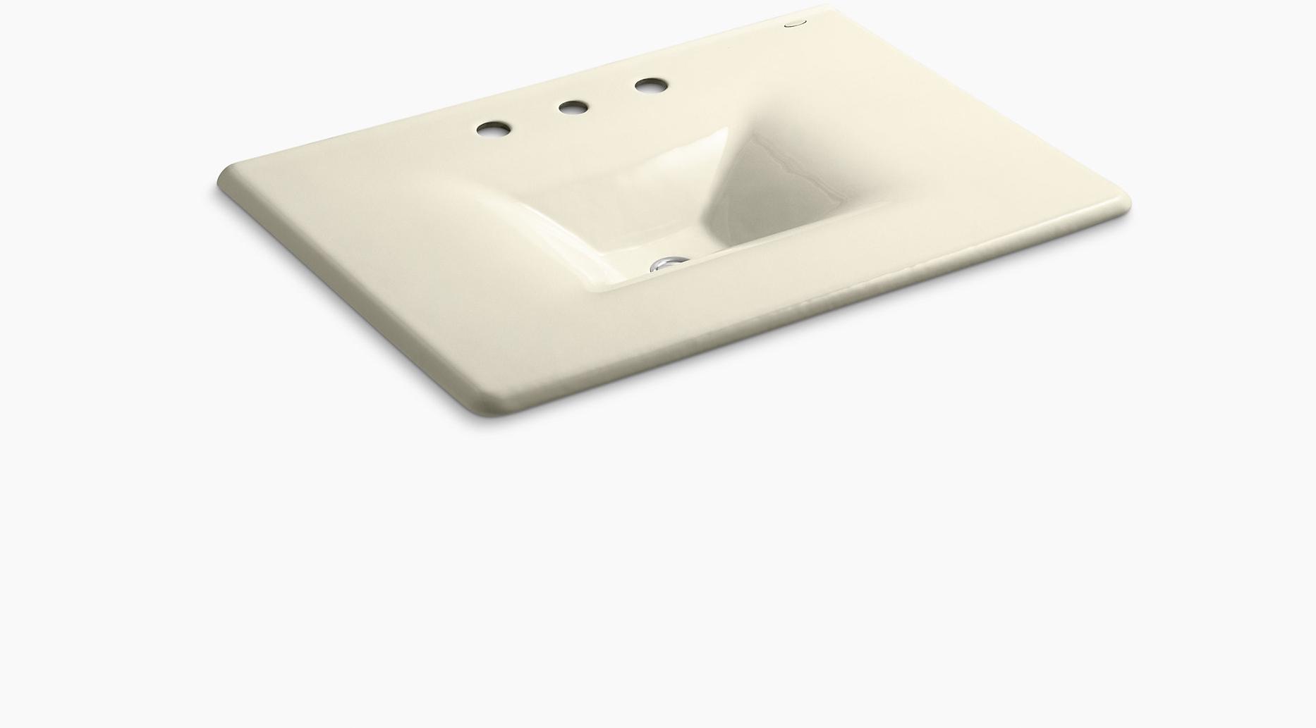 K-3049-8-FD Накладная раковина на столешницу  прямоугольная Kohler 