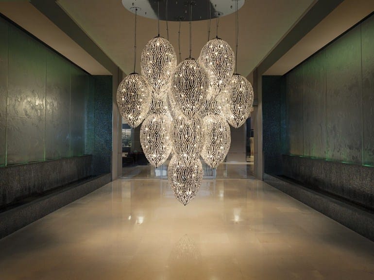 Подвесной светильник с кристаллами Vgnewtrend Arabesque ARCH-00008912 - Вид №1