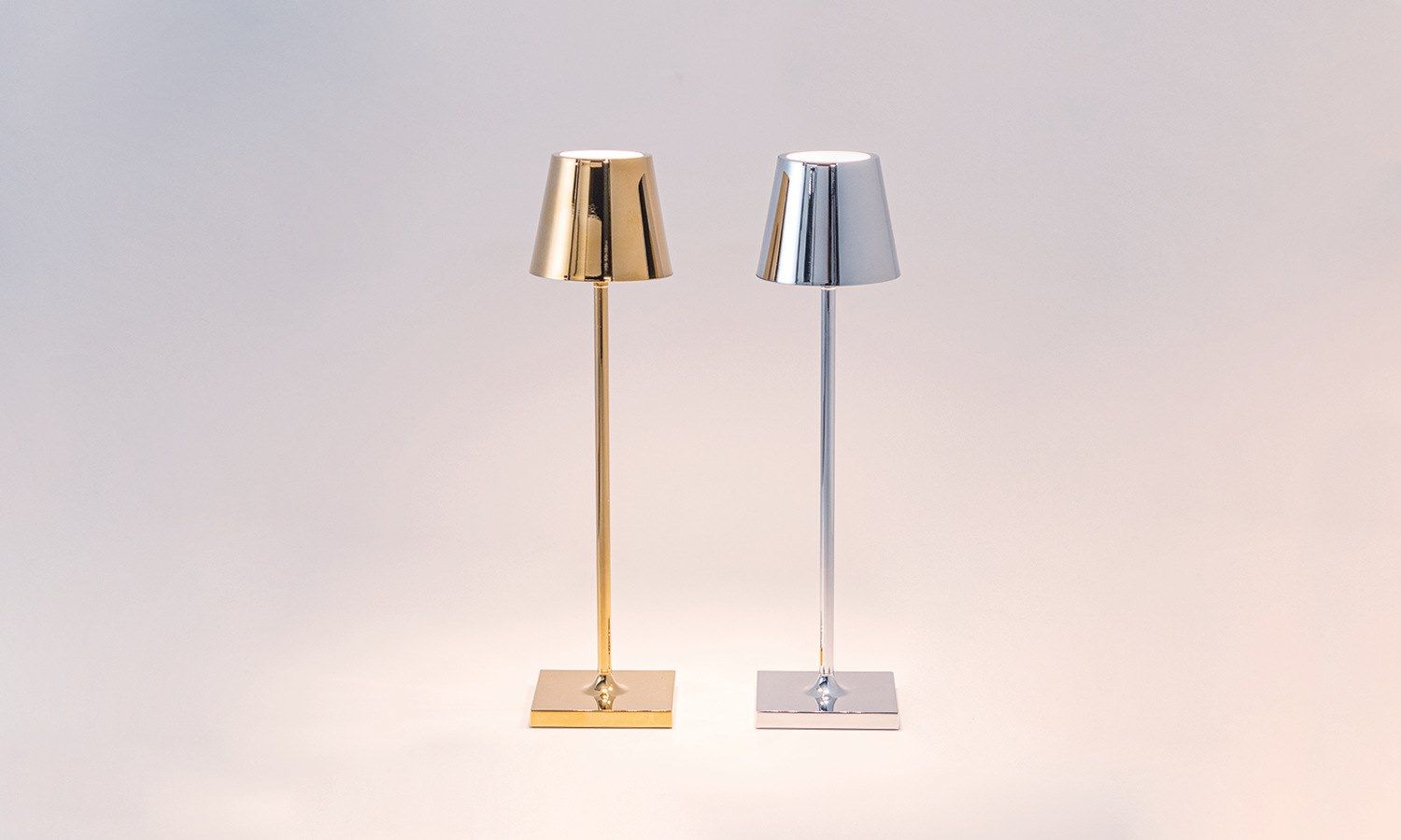 USB зарядка алюминиевая светодиодная настольная лампа Zafferano Poldina ARCH-00133568 - Вид №20