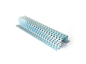 Металлическая планка " Ω " из перфорированного оцинкованного листа для крепления шпилек или черепицы