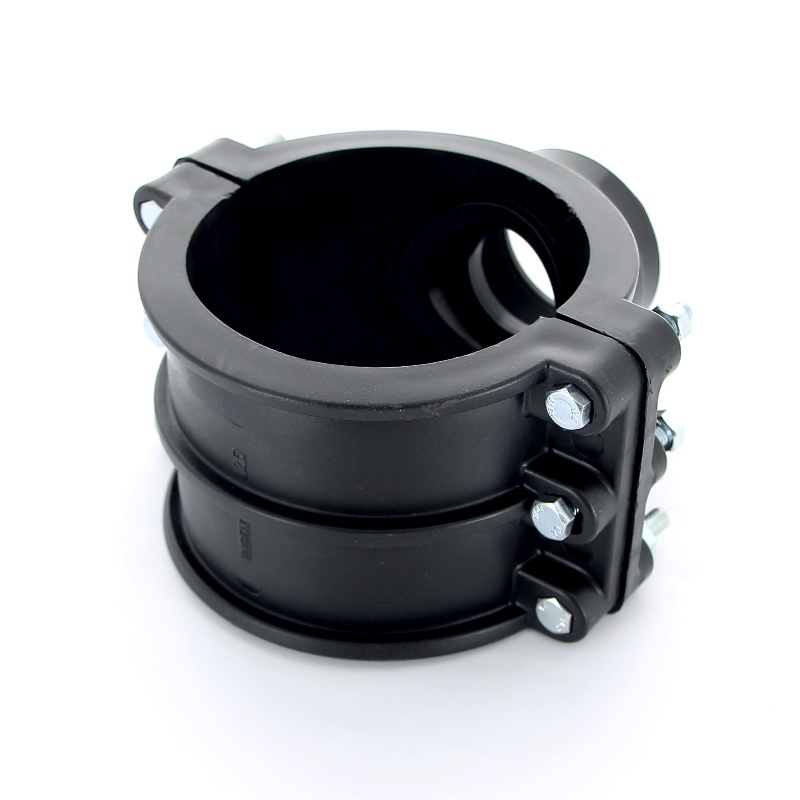 Врезка монтажная Unidelta зажим-В 125 x 2" 4 болта, для труб ПНД полипропилен PP-B 1019125007 - Вид №3