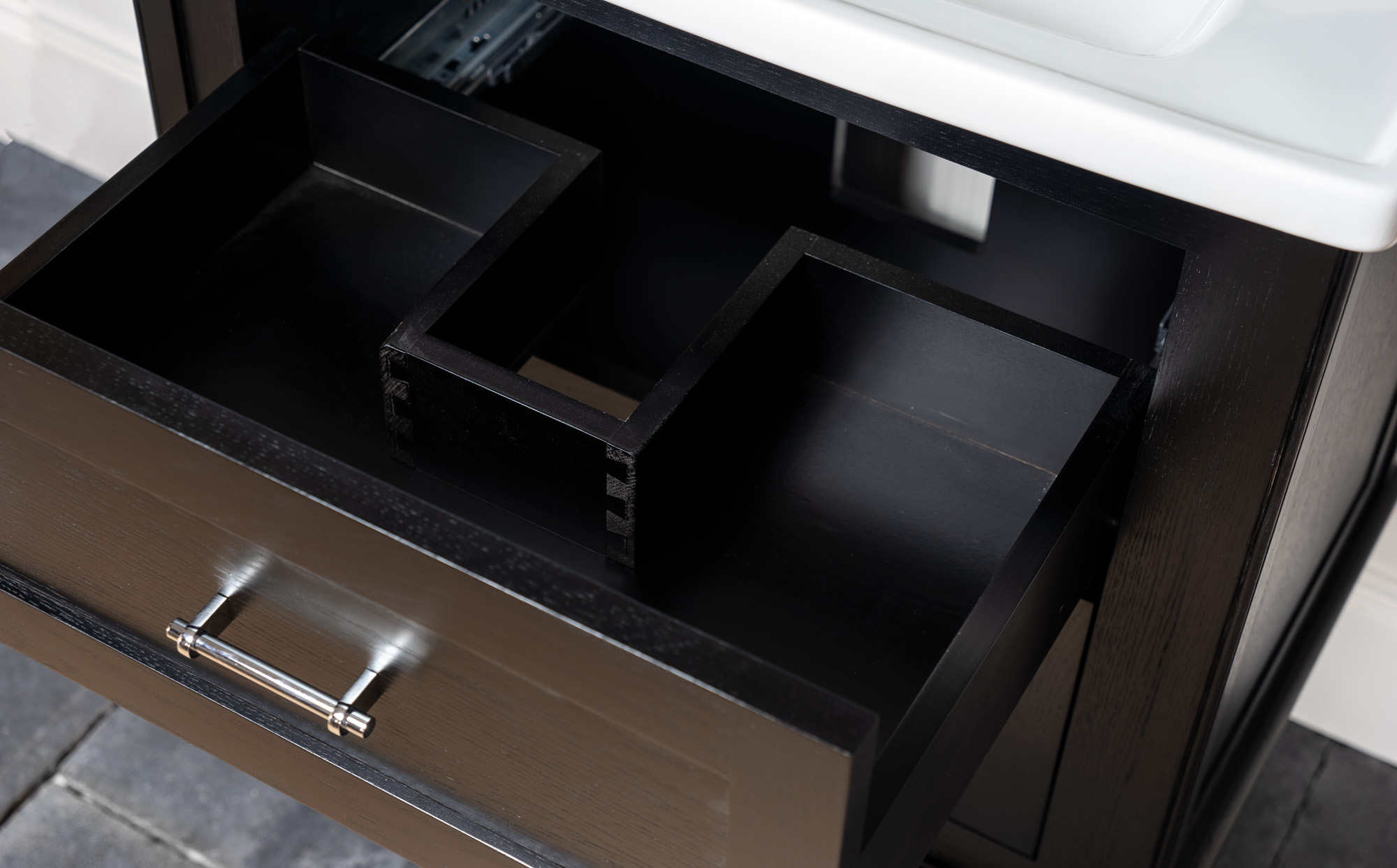 Traditional bathrooms OXFORD винтажный туалетный столик Oxford.gr дуб  - Вид №1