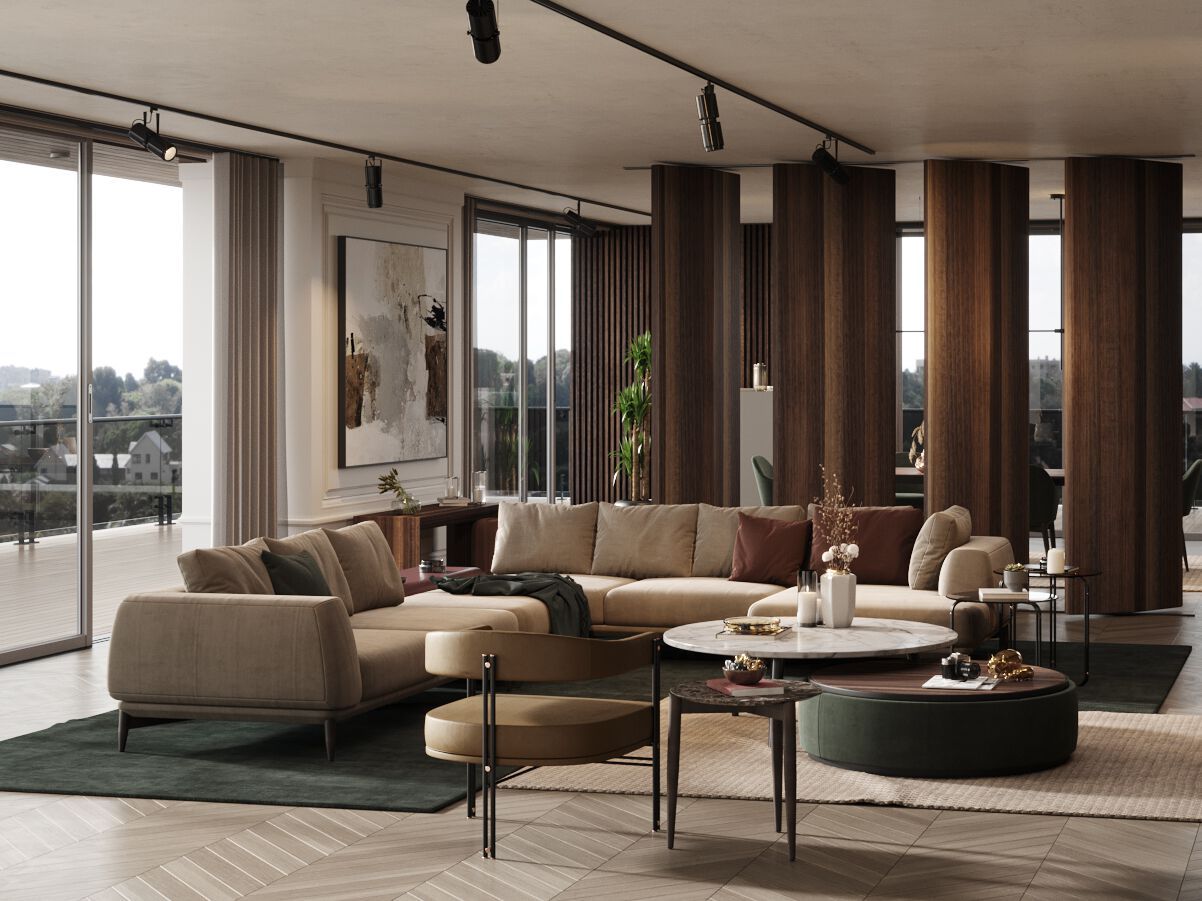 Ткань диван PRADDY Natur ARCH-00096038 - Вид №7