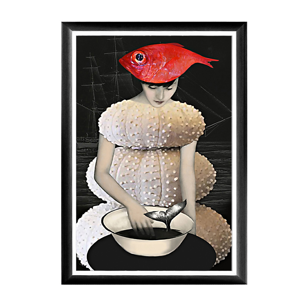 138521204_1818 Арт-постер «Красная рыба» Object Desire 