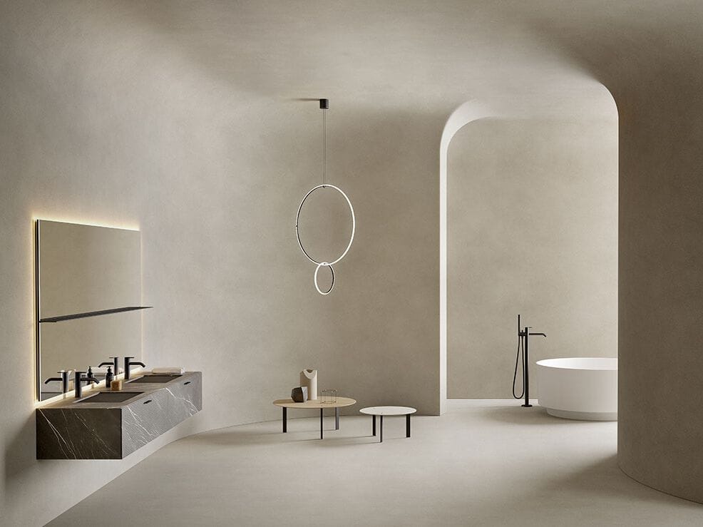 Ванна в центре круглой комнаты Inbani ARCH-00023955 - Вид №4