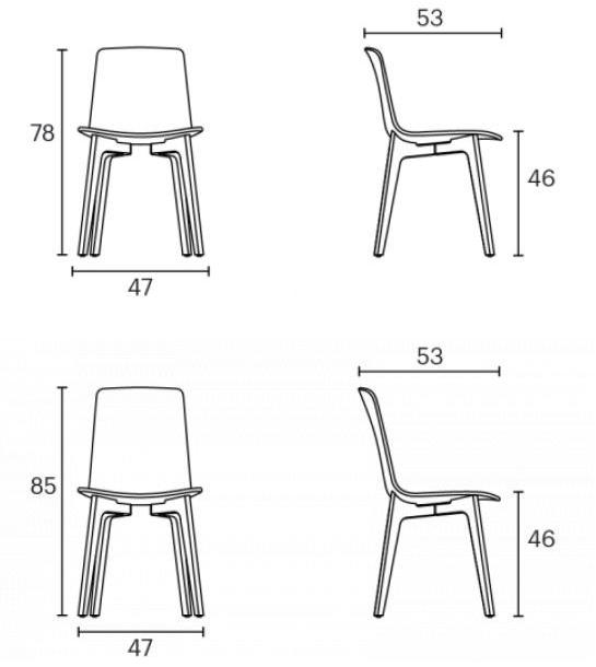 ENEA Деревянный стул Lottus wood sun-id-1354902 - Вид №6