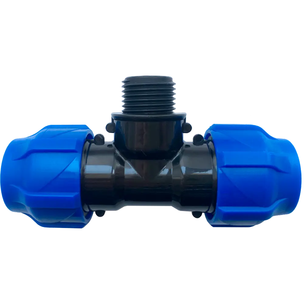 Тройник комбинированный ПНД Valfex 63x1 1/4"x63 мм НР 85457848 STLM-2145280 