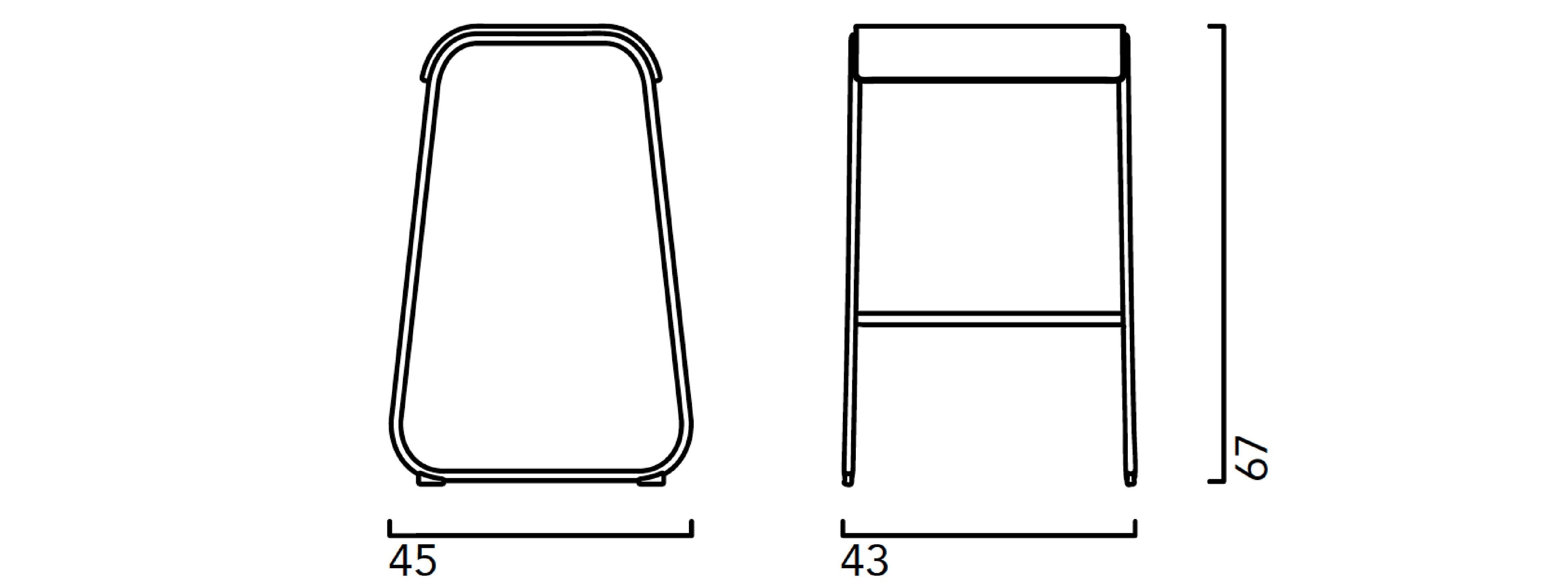 Деревянный табурет Crassevig ARCH-00078568 - Вид №8