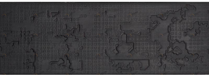 Mutina Настенная / напольная плитка из керамогранита для дома Bas-relief sun-id-1362635