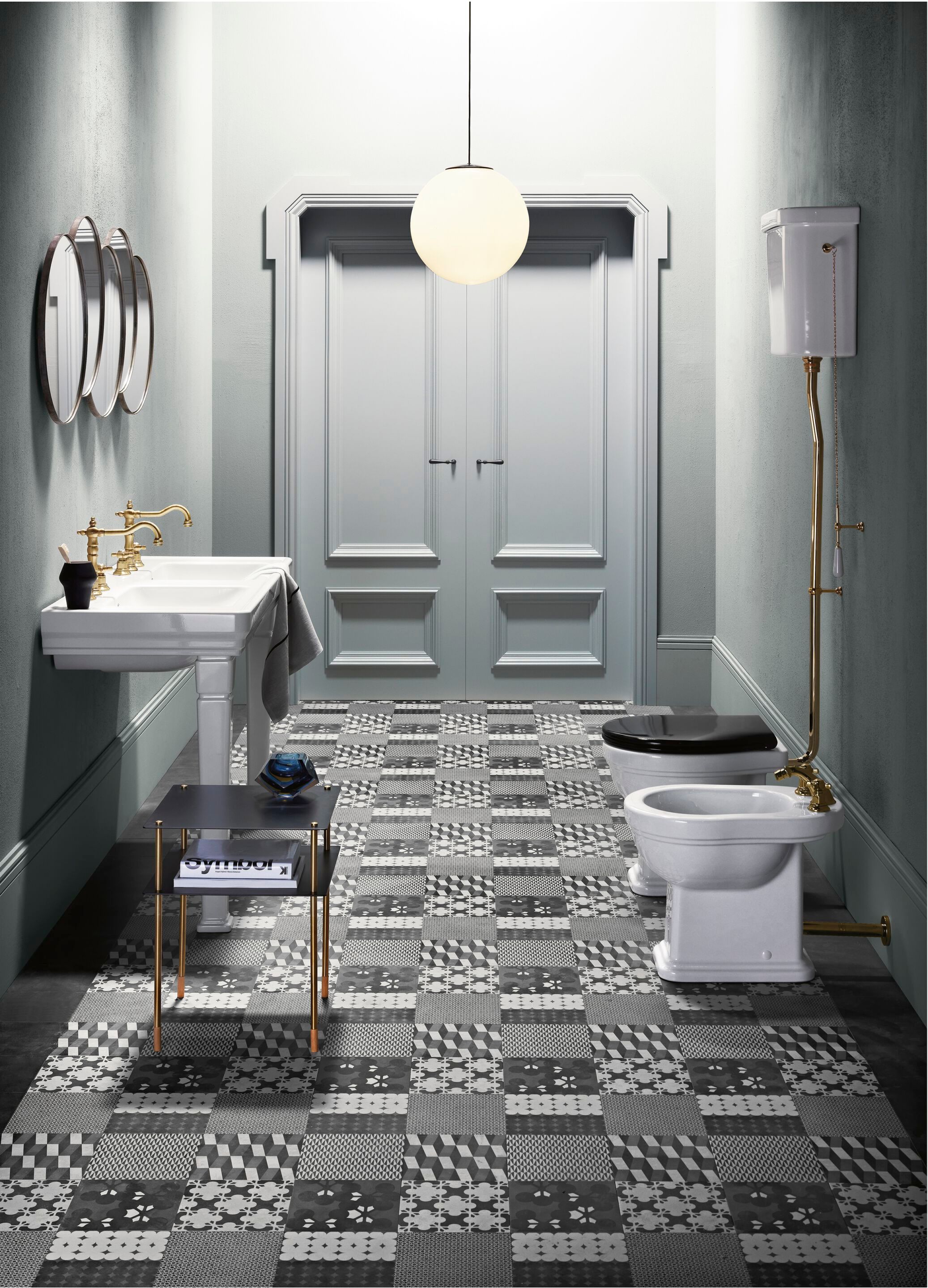 Двойной подвесной умывальник GSI ceramica Classic ARCH-00149377 - Вид №3