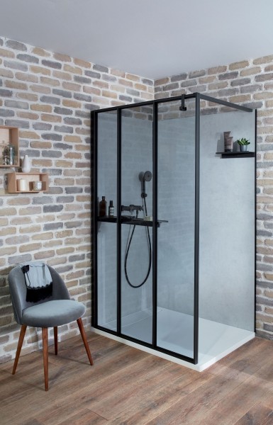 E94WI40-B1 Фиксированное душевое ограждение Jacobdelafon NOUVELLE VAGUE Santreyd - Вид №2