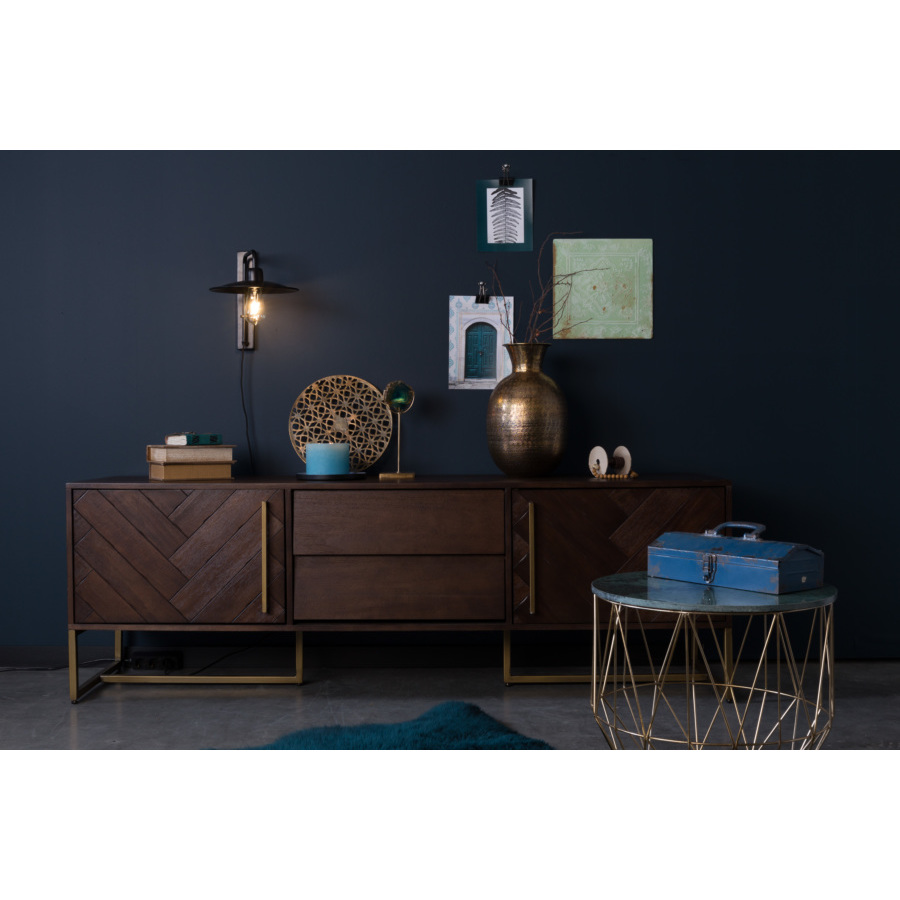 Подсвечник Gem синий Dutchbone 8300007 - Вид №2