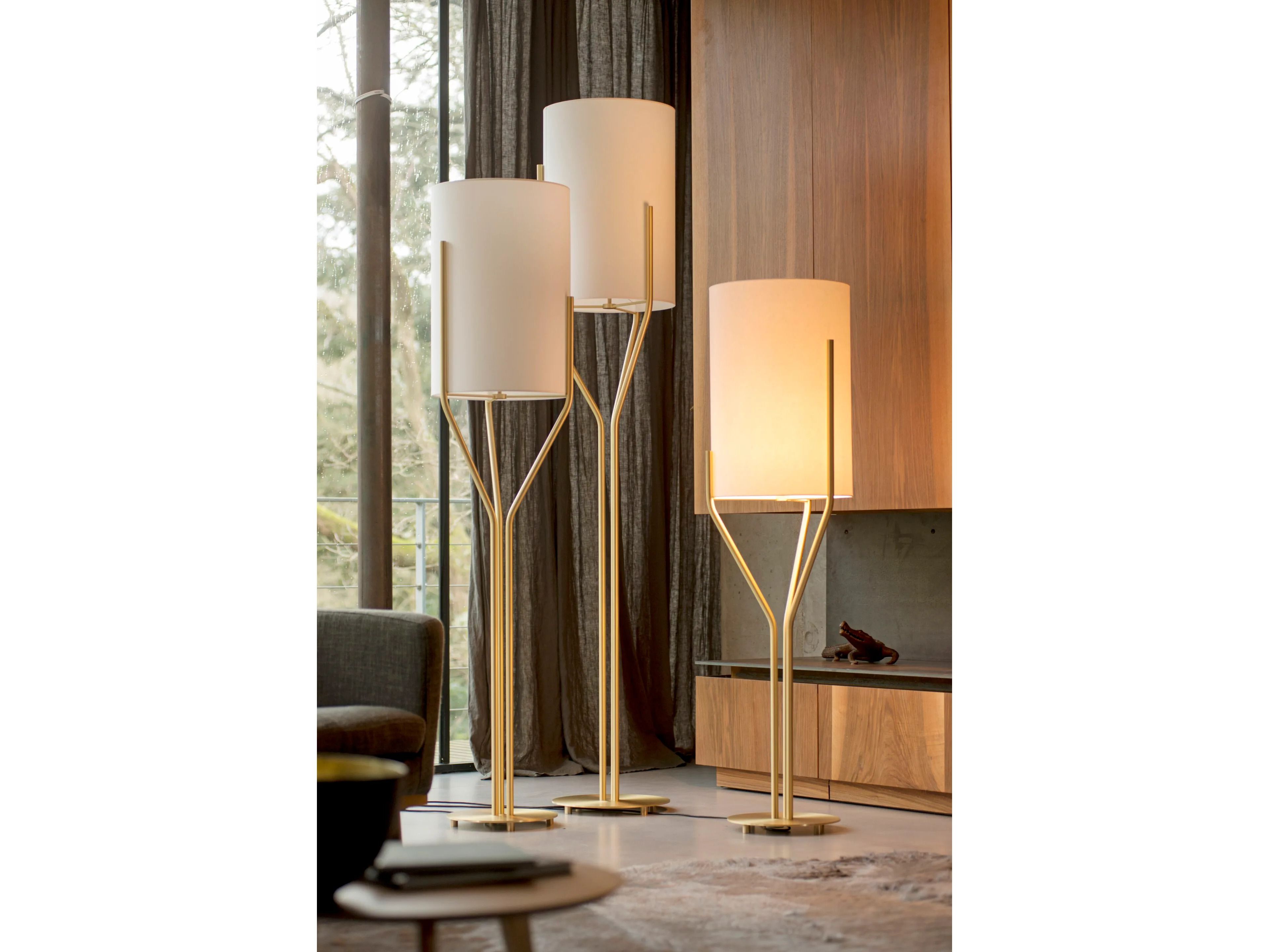 Латунь светодиодный торшер CVL Luminaires Arborescence ARCH-00003331 - Вид №1